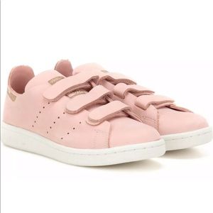 Stan smith Velcro “suede” pink sneakers